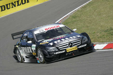 Springet fra Formel 1 til DTM har ikke været let for Ralf Schumacher, der i kvalifikationen sluttede på sidste pladsen.
